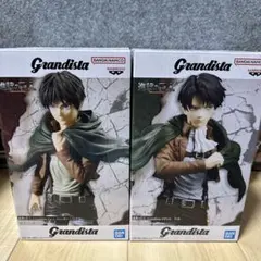 エレン リヴァイ「進撃の巨人」 Grandista　2体セット