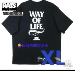 新品 激レア 2XL ネイバーフッド アンチソーシャル コラボTシャツ 黒 