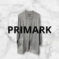 PRIMARK グレー ロングカーディガン ポケット付きのサムネイル