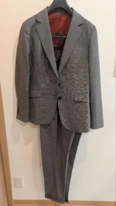 レディース チェック柄 ビジネススーツ 上下セット