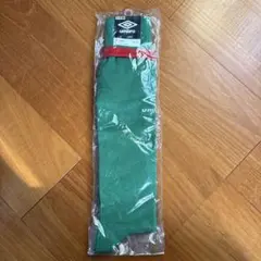 umbro サッカーソックス 25-27 グリーン/レッド