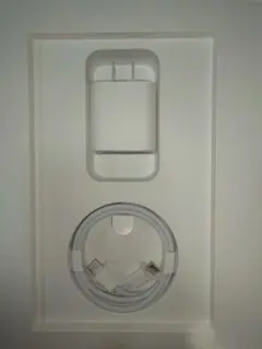 Apple純正　USB-C編み込み60W急速充電ケーブルと20W充電器セット24