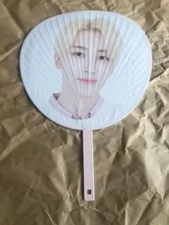 セブチ SEVENTEEN うちわ　団扇　ジョンハン　ハニ　HARU　袋なし
