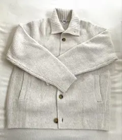 ニットカーディガン 厚手