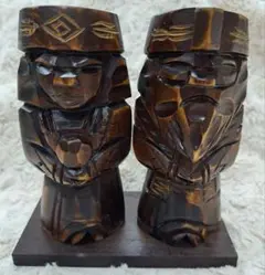 ニポポ　人形　アイヌ　木彫り　幸運　お守り　郷土玩具　工芸品　民芸品