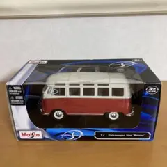 VW フォルクスワーゲン　サンババス ミニカー レッド×ホワイトのサムネイル