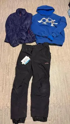 スキーウェア セット 上下＋パーカー 冬用 ALPINAS