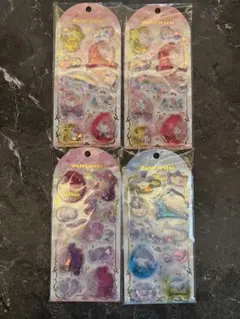 サンリオ　ウォーターシール　キティ　クロミ　シナモロール