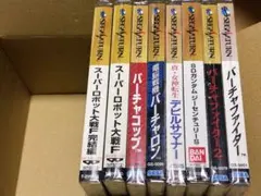 セガサターン 帯付き バーチャなど名作8枚セット