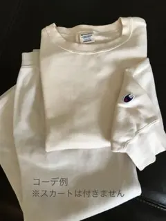 Champion クルーネック トレーナー M クリーム