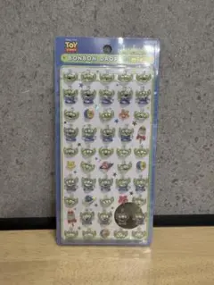 ボンボンドロップシールミニ　エイリアン　リトルグリーメン