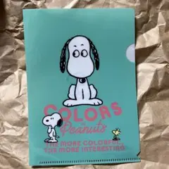 【非売品】 スヌーピー ミニクリアファイル クリアファイル ノベルティ