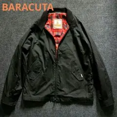 ほぼ未使用 BARACUTA G9 スイングトップ ブルゾン ダブルジップ 黒のサムネイル