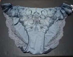 チュチュアンナ　花柄刺繍フリル　ショーツ　M