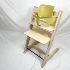 ストッケ トリップトラップ ホワイトウォッシュ ベビーセット付き No.4〜