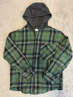 ZARA フード付きネルシャツ　152㎝　11-12y