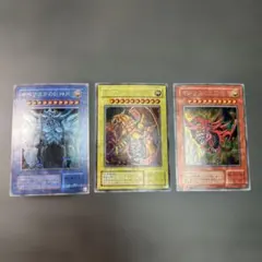 遊戯王　ラーの翼神竜　オベリスクの巨神兵　オシリスの天空竜　4g-01 2 3