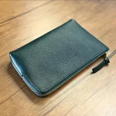 通帳ケース 通帳入れ ポーチ【スリムポケット カード3〜4枚】新品 本革