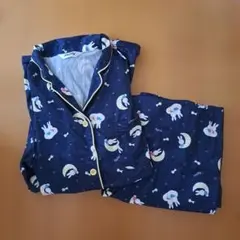 しまむら　miffy ネイビー パジャマ