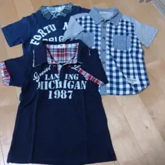 3can4on　pikku poika 半袖 3枚セットのサムネイル