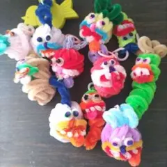 モールアート モンスター キーホルダーのサムネイル