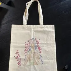 ナチュラルキャンバストートバッグ ハンドメイド