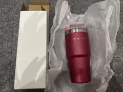 新品　スターバックス　3wayステンレスタンブラー　スタンレー　グリッターピンク