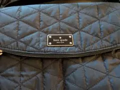 kate spade ブラック ショルダーバッグ