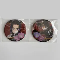 鬼滅の刃　コレクション缶バッジ 胡蝶しのぶ　栗花落カナヲ