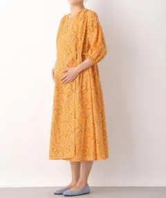 LEPSIM レプシィム マタニティ 花柄ワンピース