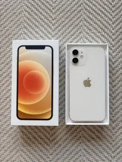 iPhone 12 mini 本体 ホワイト 64GB (箱あり)