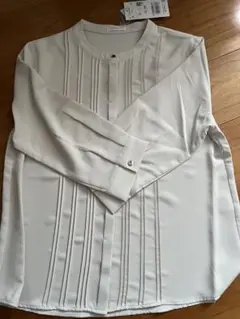 新品、未使用 GLACIER ライトグレー 長袖シャツ M