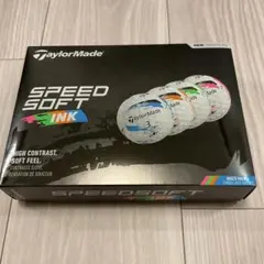 【新品未使用】 テーラーメイド SpeedSoftink ゴルフボール 12個