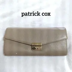 パトリックコックス　長財布　エンベロープ　かぶせ　フラップ　シボ革加工のサムネイル