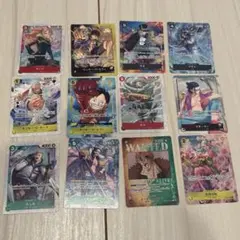 一番くじ ワンピース I賞 カードデザインステッカーセット 12枚