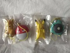ポケモン ペタンコマスコット 4個セット