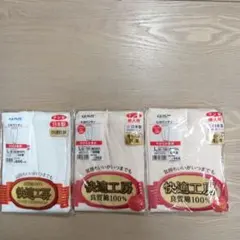 GUNZE 七分パンティ L 綿100%白1,,カームベージュ2定価2860円