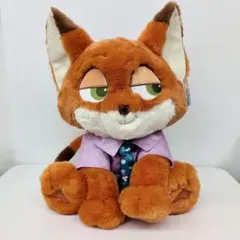 コストコ ディズニー ズートピア2 ニック・ワイルド ぬいぐるみ