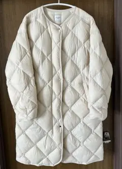 URBAN RESEARCH DOORS アイボリー キルティングジャケット