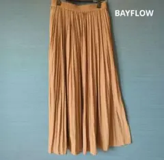 BAYFLOW　ロングスカート　テラコッタ色