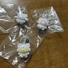 めじるしアクセサリー サンリオキャラクターズ ～ふわふわスノー～　3点