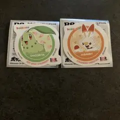 サーティワン ポケモン ステッカー チコリータ ヒバニーのサムネイル