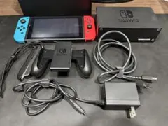 【訳あり】Nintendo Switch 本体セット（ファン不調・ドック欠け)