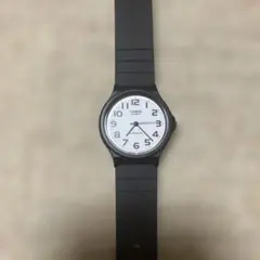 チープカシオ アナログ 腕時計 ブラック