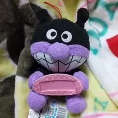 ばいきんまん②パンマン　ころふわ　メッセージぬいぐるみ