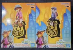 ディズニーキャラクター モニタートップフィギュア　Zootopia2 2体セット