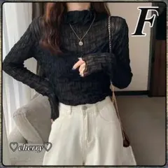 【トレンド】 シアー トップス タートル レディース ハイネック シースルー