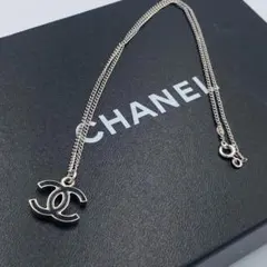 ヴィンテージ】CHANELマットゴールド×ウッド ココマーク ネックレス 