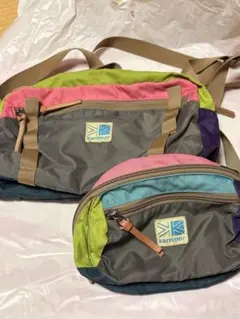 Karrimor カリマー ショルダーバッグ＆ポシェット 2点　マルチカラーのサムネイル
