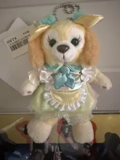 ダッフィーアンドフレンズ　クッキー　ぬいぐるみバッチ